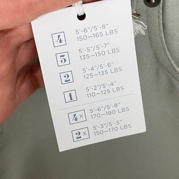 NWT Peter Manning Lightweight Chino Dress Pants Grey Size 38 by 30 New With Tags - Picture 6 of 11